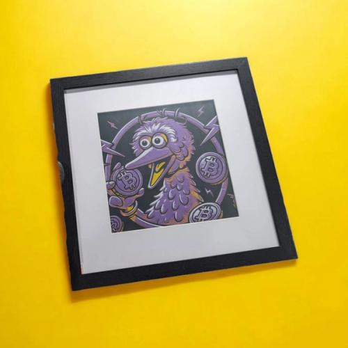 Nostrich Big Bird 3D Printed Medium 8" x  8"