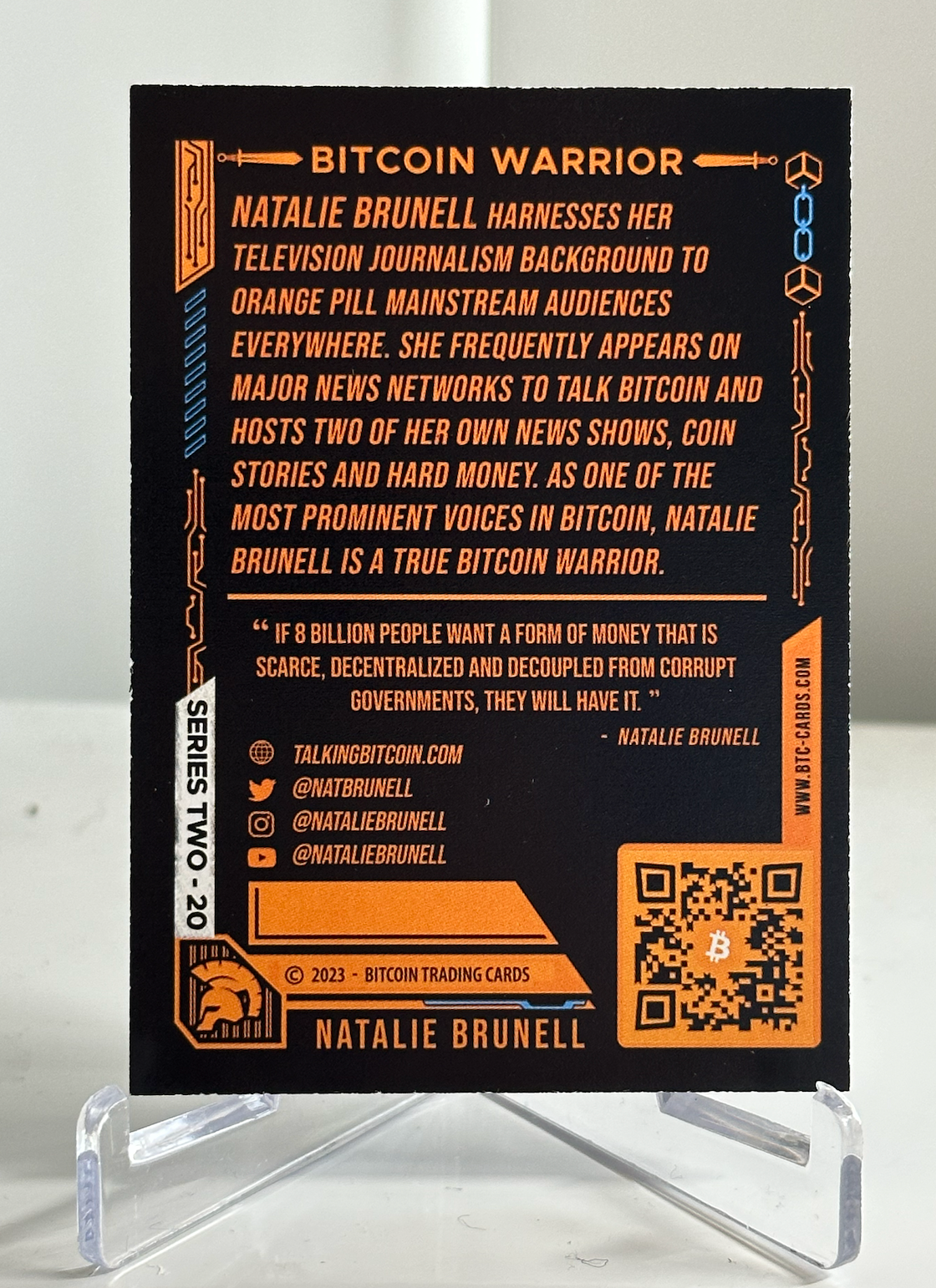 S2C20 | Autographed Natalie Brunell Common | Scarce City