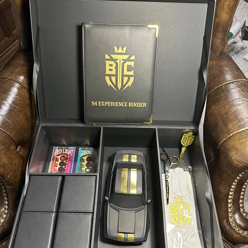 S4 Experience Box Bundle w/ Box, Car, Key, Binder, Scissors, Red/Green Cards, 4 Storage Boxes, Gloves