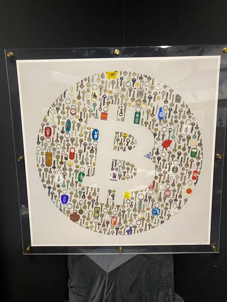 Signed "Proof of Keys" Print 9/21 by cryptograffiti