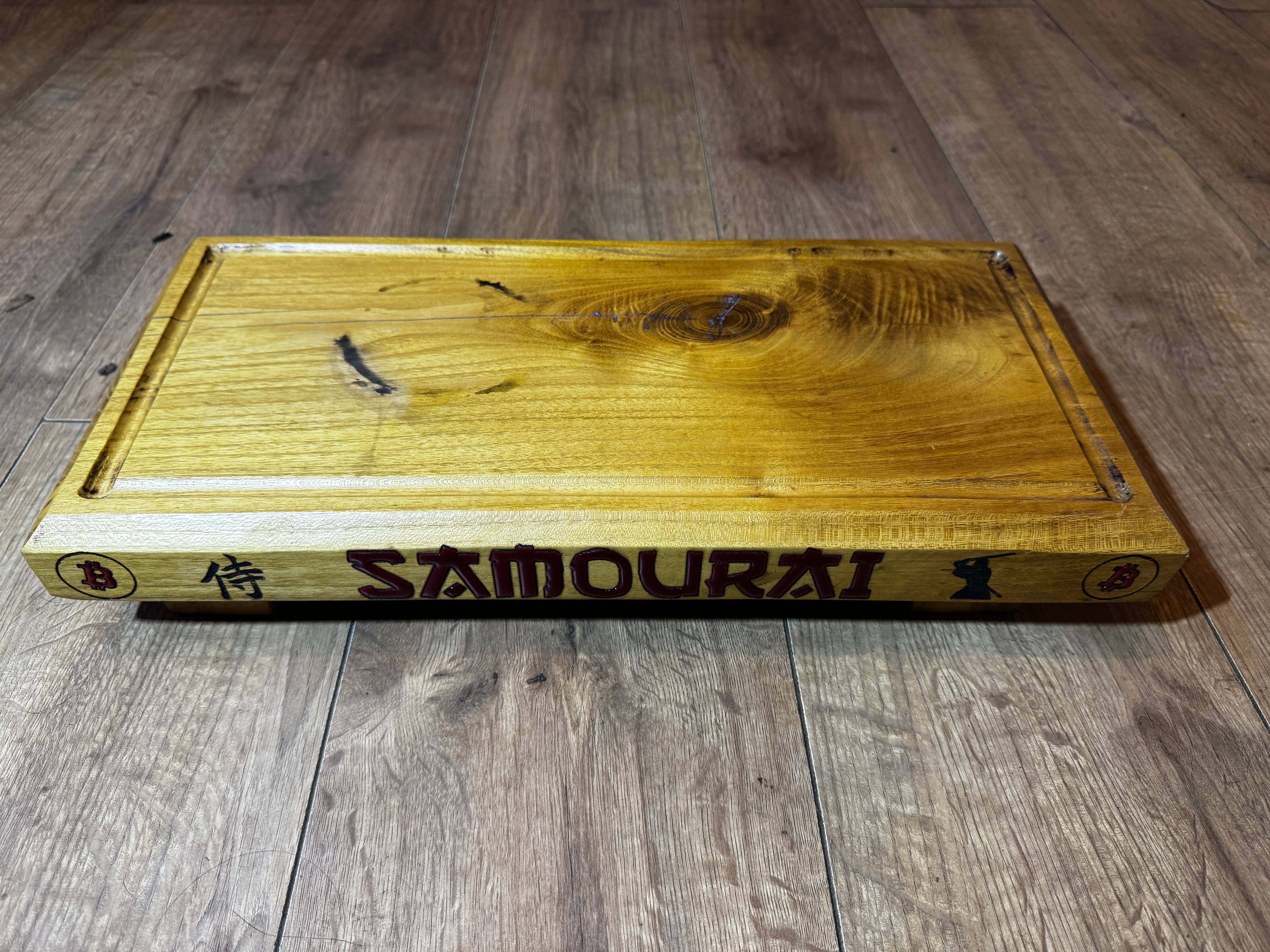 Samurai Wallet chopping board 