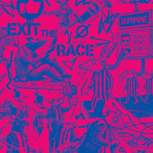 Exit The Race Collage Print (8.5x11)