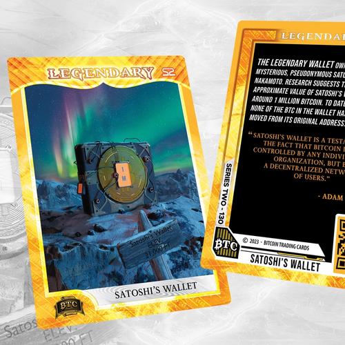 Satoshi's Wallet (#/100) - Case Break / 8 Boxes - Break #6 PB23 Special