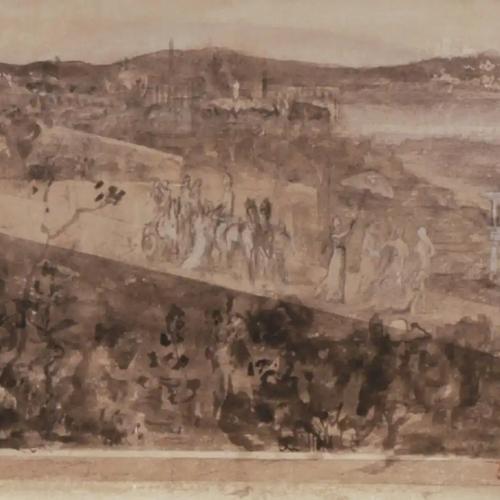 #816093 | PROCESSION ON A ROAD NEAR FLORENCE