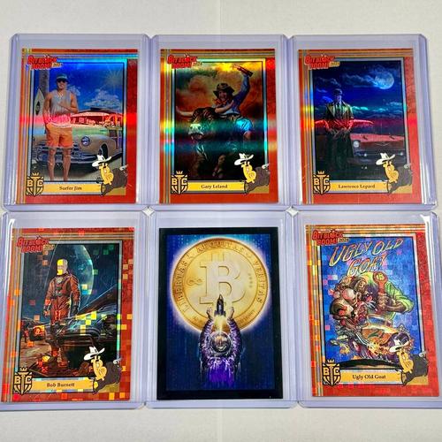 5 BitBlockBoom Chase Cards + 1 BBB Puzzle Sticker