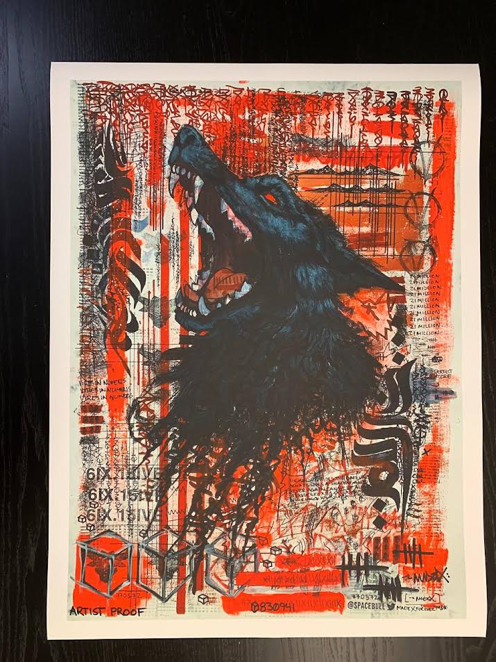 With Teeth Giclee of 21