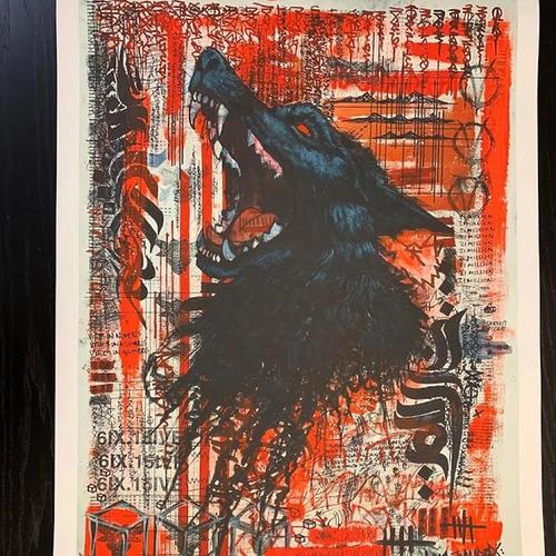 With Teeth Giclee of 21