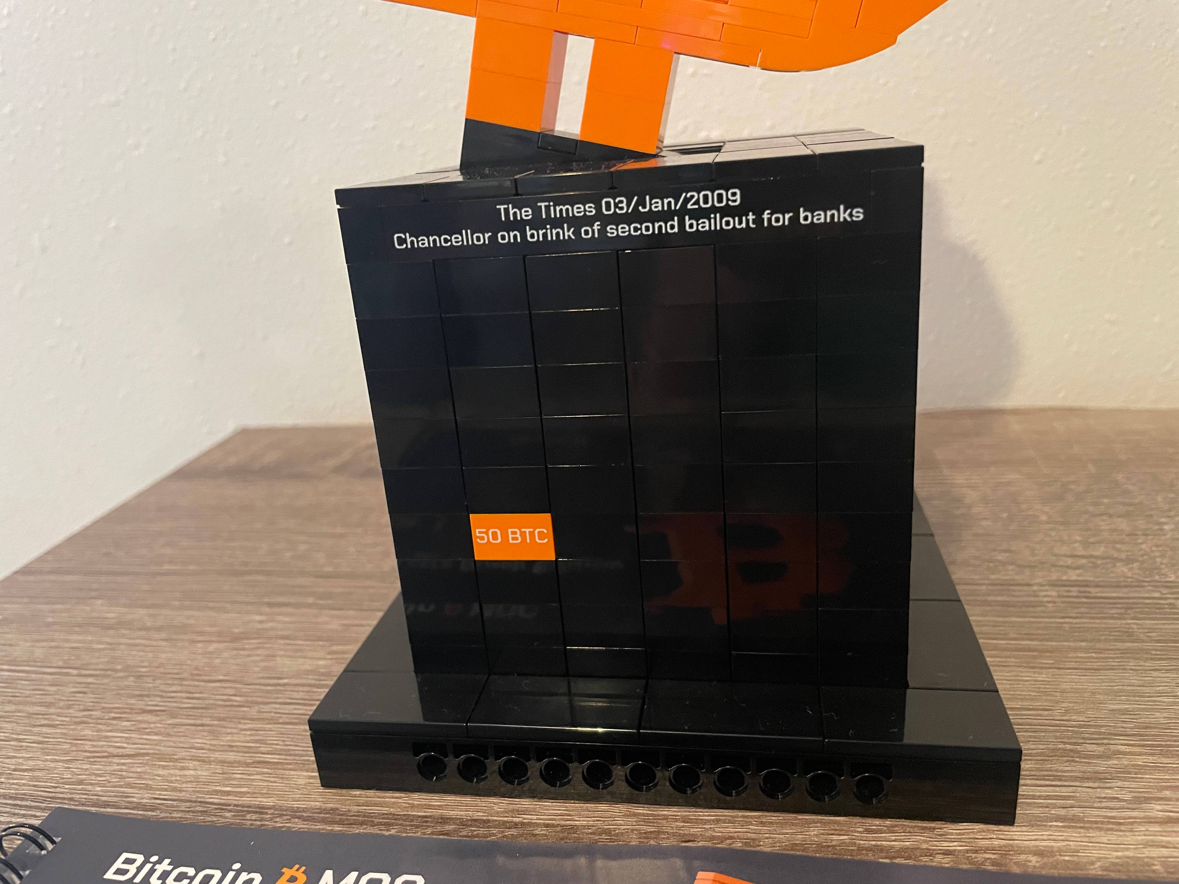 LEGO® Bitcoin ₿ MOC - Genesis Block Edition (#1/21) | Scarce City