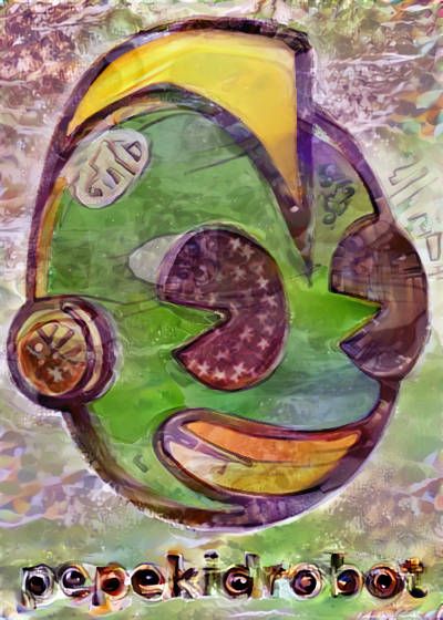Return of PEPEKIDROBOT (Series 28 • Card #7) — Recovered RarePepeParty Artist Vault • First Public Release