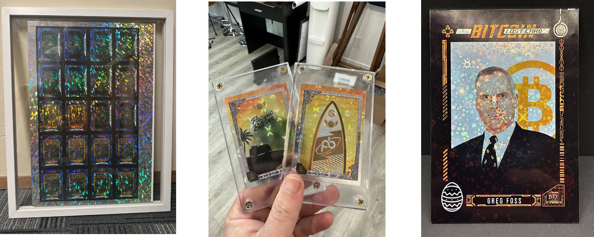 BTC Trading Card Mega Grails