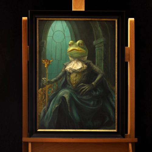 Untold Story Framed Painting