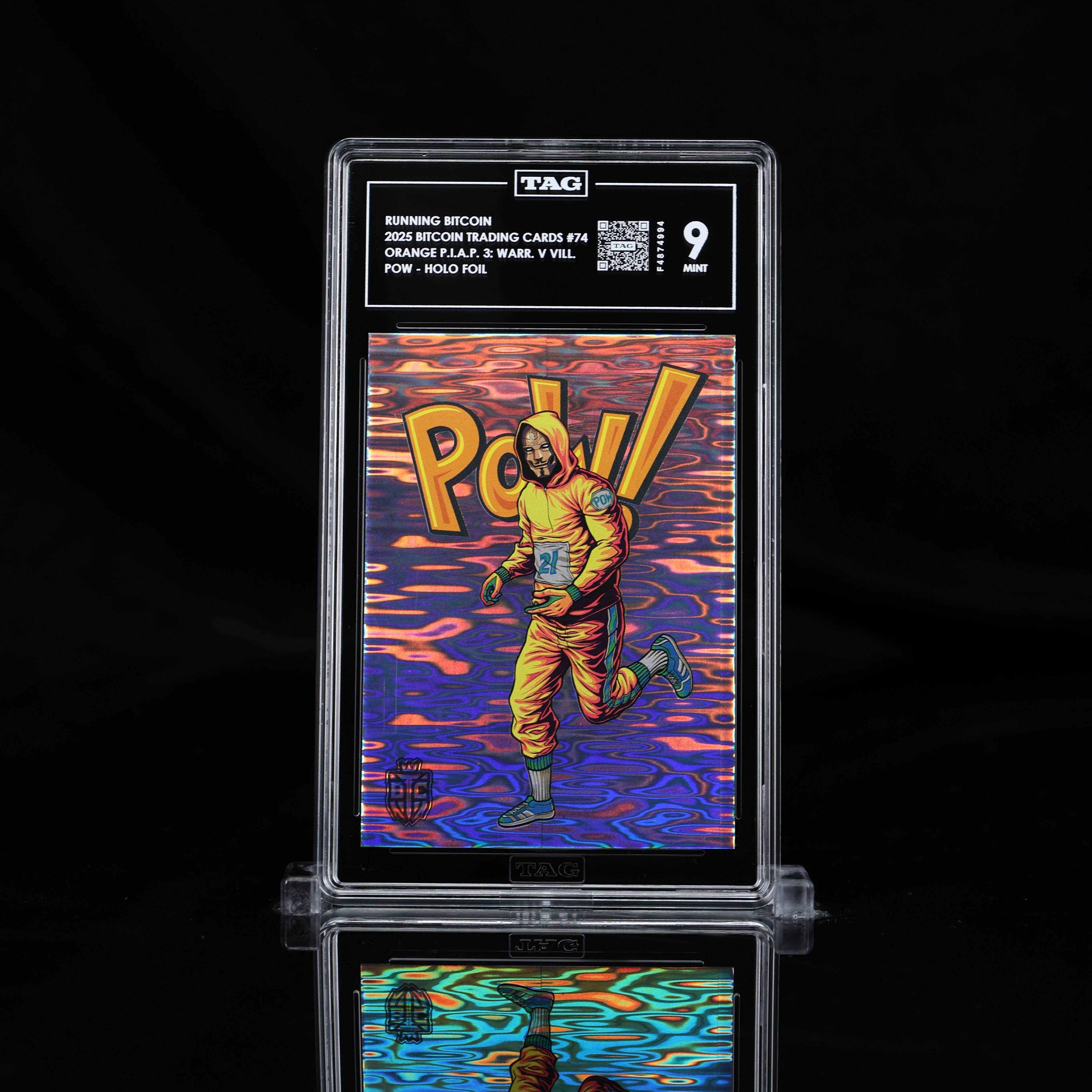 TAG 9 POW Running Bitcoin #/50
