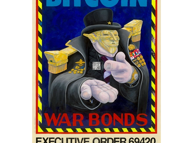 BITCOIN WAR BONDS 1st Edition Prints