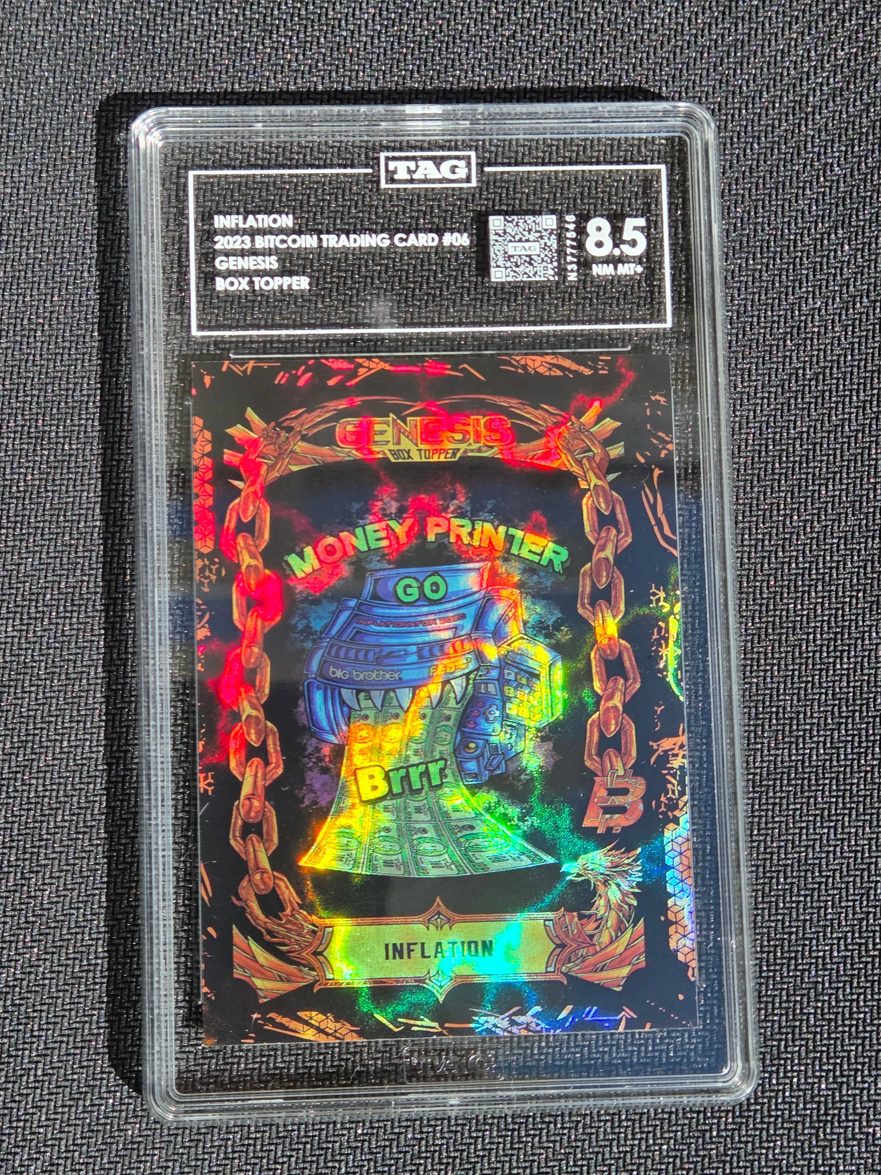 TAG Box Topper INFLATION #96/99 8.5