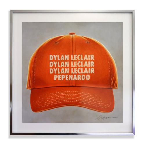 Untitled (Orange Hat ed. DYLANP) - Framed Drawing