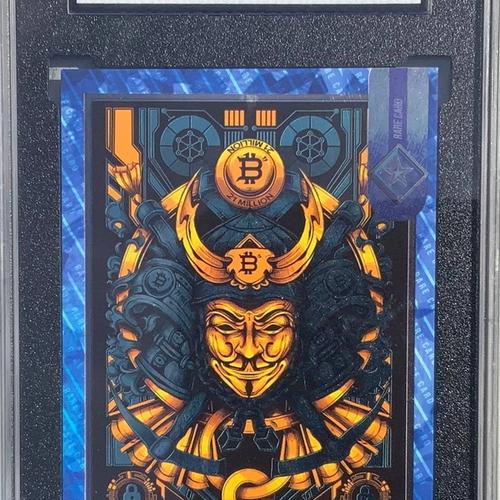 S1 Rare Graded Blue #24 Satoshi Limited Edition