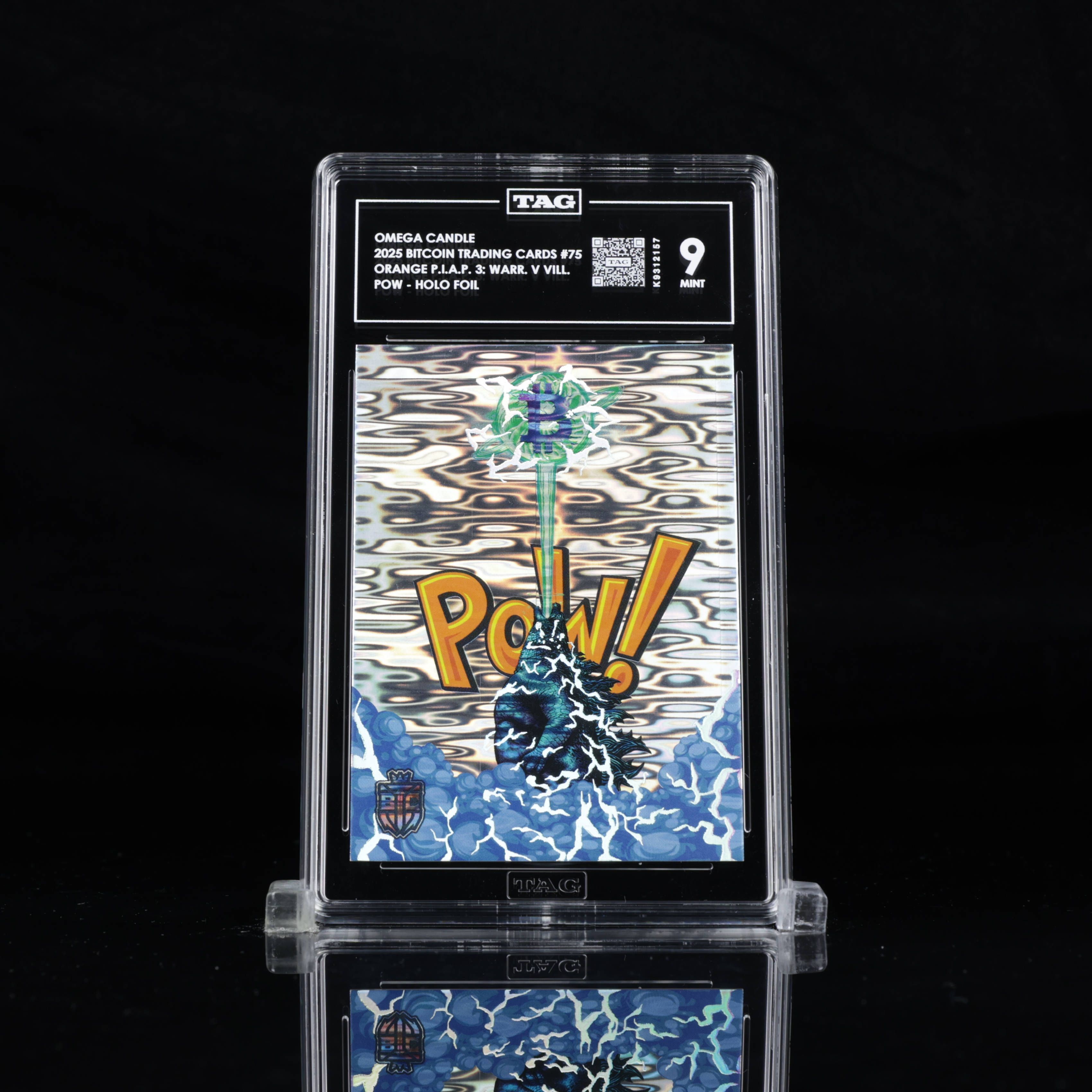 TAG 9 POW Omega Candle #/50