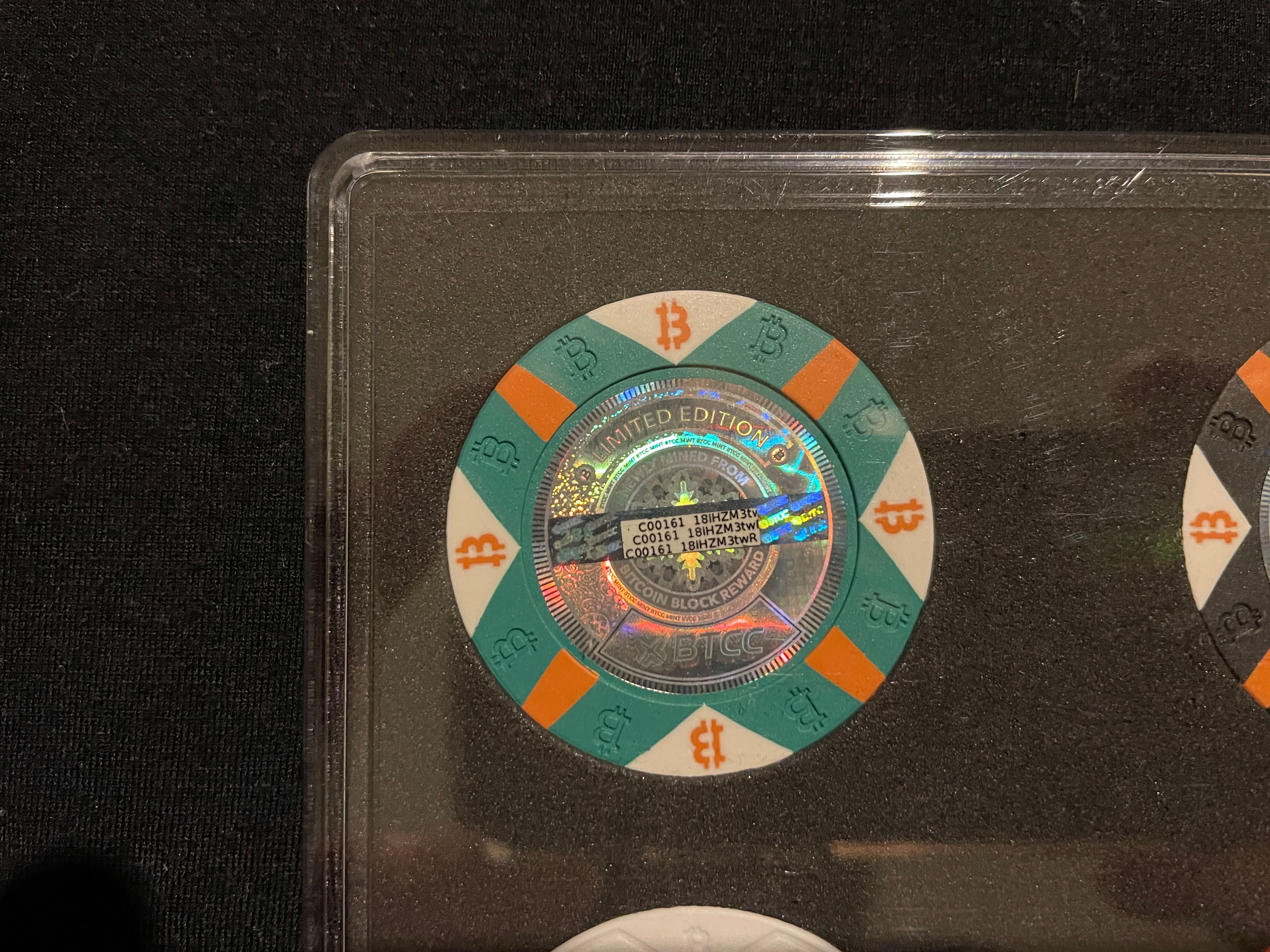 BTCC Bitcoin Chips - 6 color signature set | Scarce City