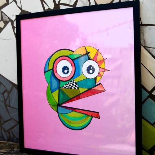 ABSTRACT PEPE - Original Artwork (Notable Pepe)