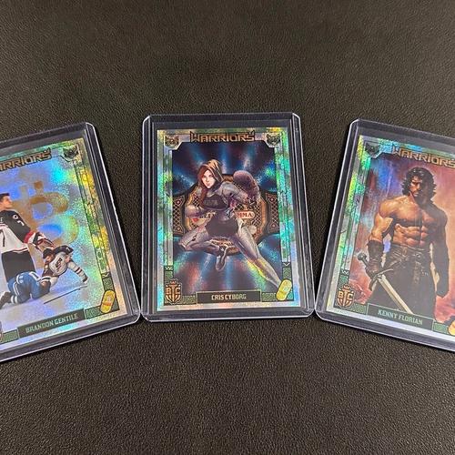 2024 Bitcoin Trading Cards Series 3 GENTILE CYBORG FLORIAN "3Pack" Lot /420 Rarity