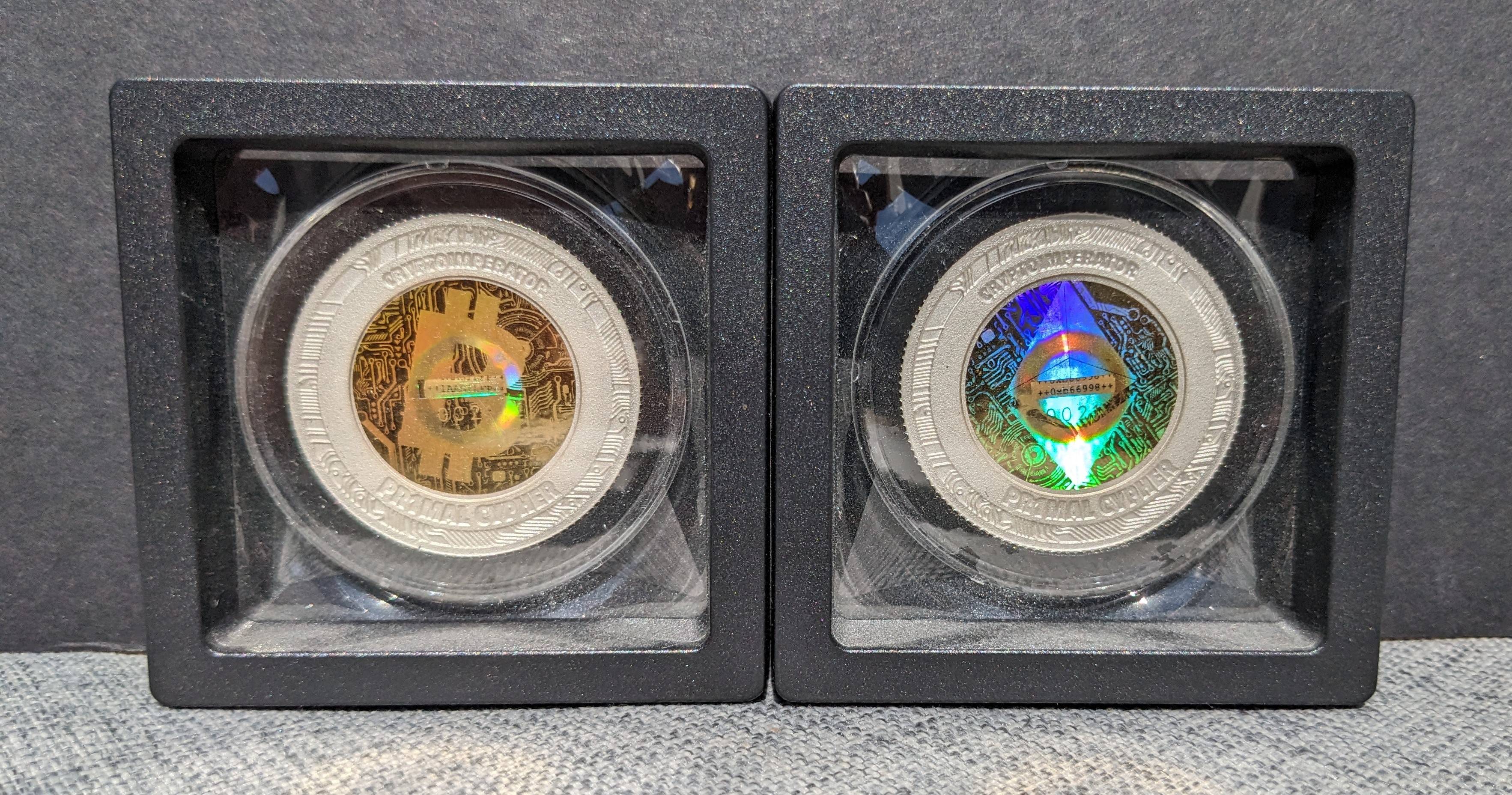 Pr1mal Cypher & Crypto Imperator Silver 1oz Coin Set 2020/1 | Scarce City