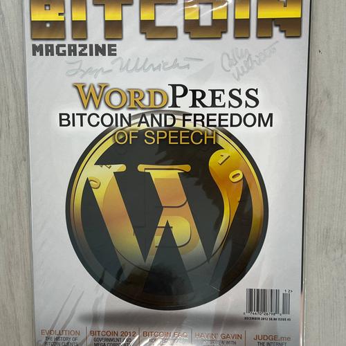 Bitcoin Magazine Issue #5 December 2012 Word Press, BTC & Freedom of Speech