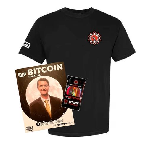 1st Edition Bundle: Free Samourai SCⱯRCE TEE edition 1, Sealed Trading Card + Magazine