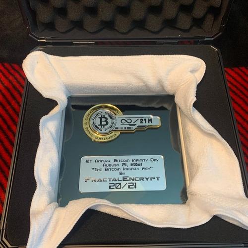 "Bitcoin Infinity Day" Private Key #20/21 made by Fractal Encrypt