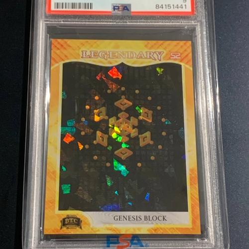 BTC Trading Cards - Series Two Legendary PSA MINT 9