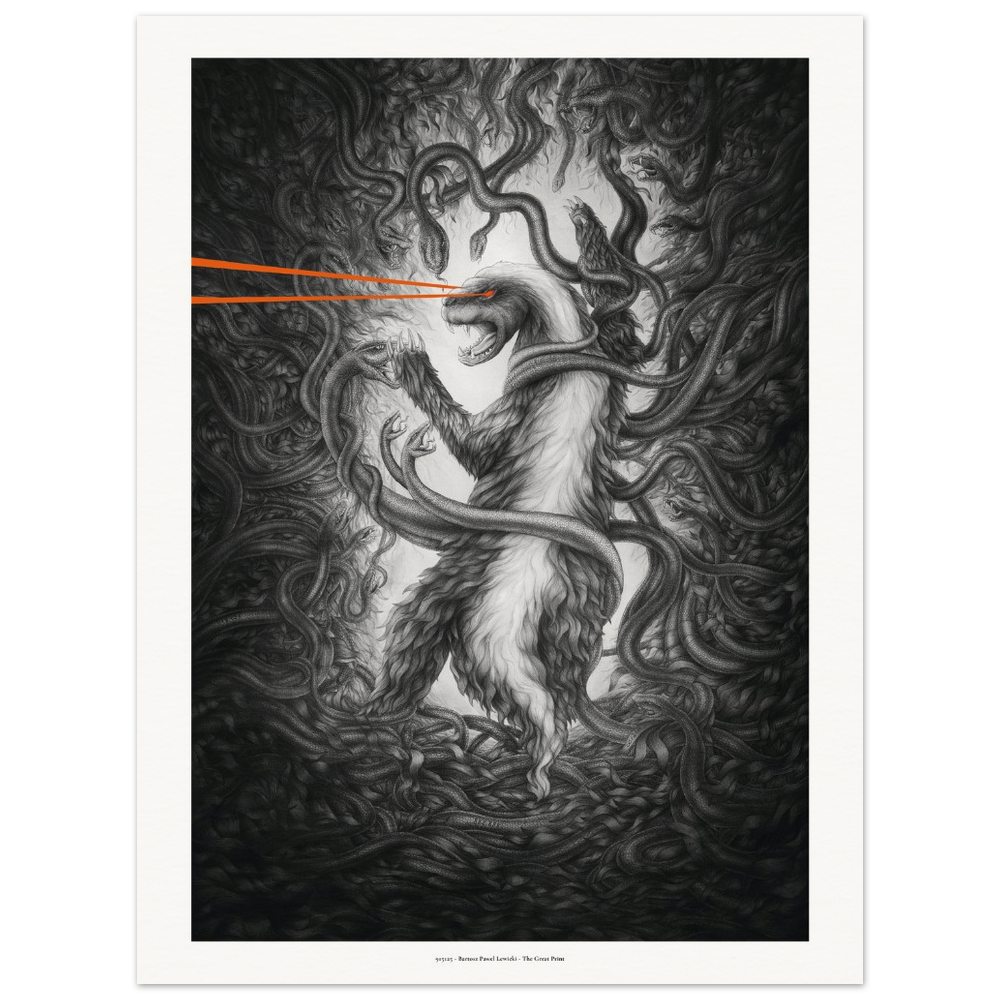 Honey Badger - fine art print