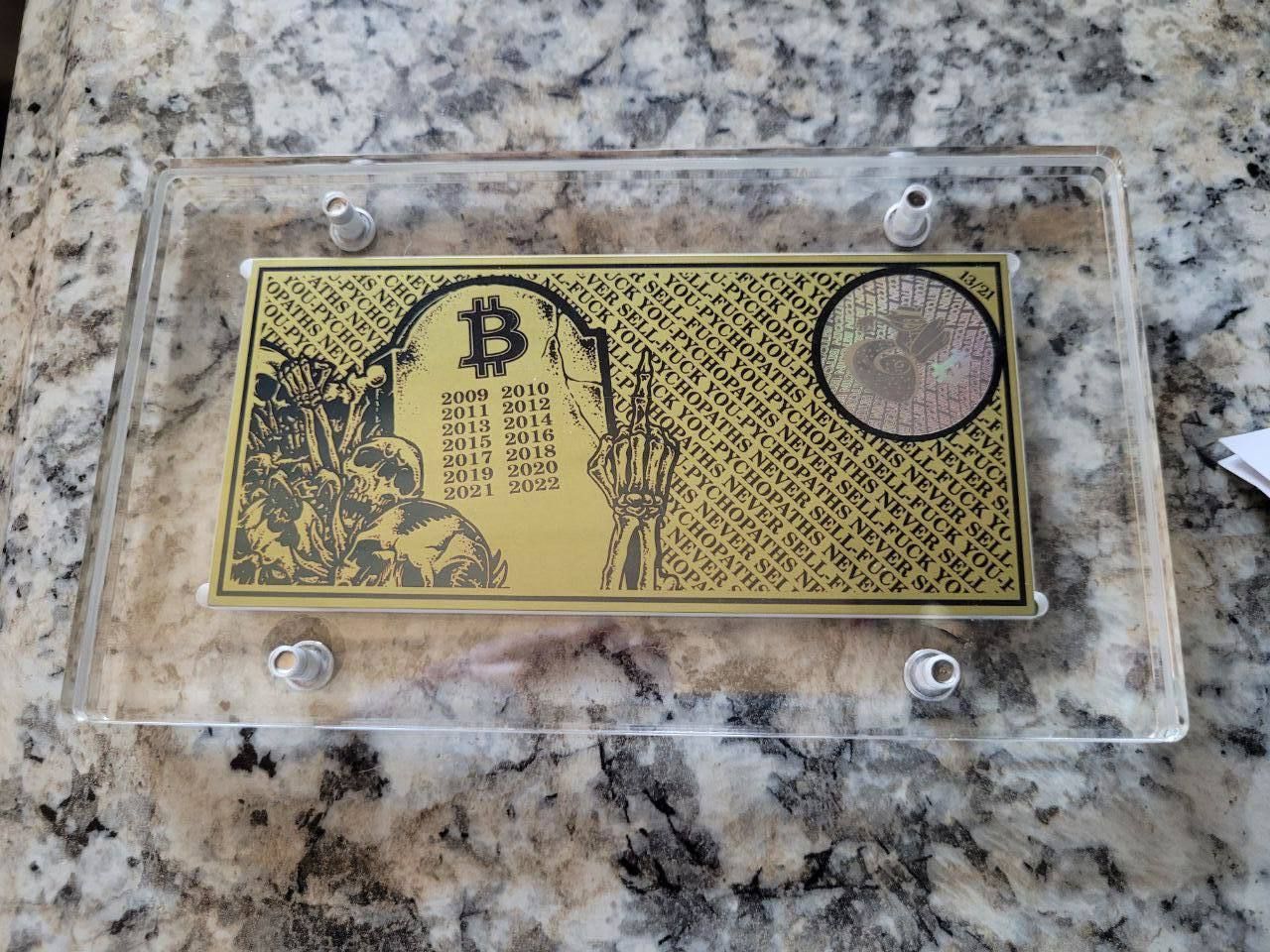 Squirrelbits Hold Til Death Slab #13/21 | Scarce City