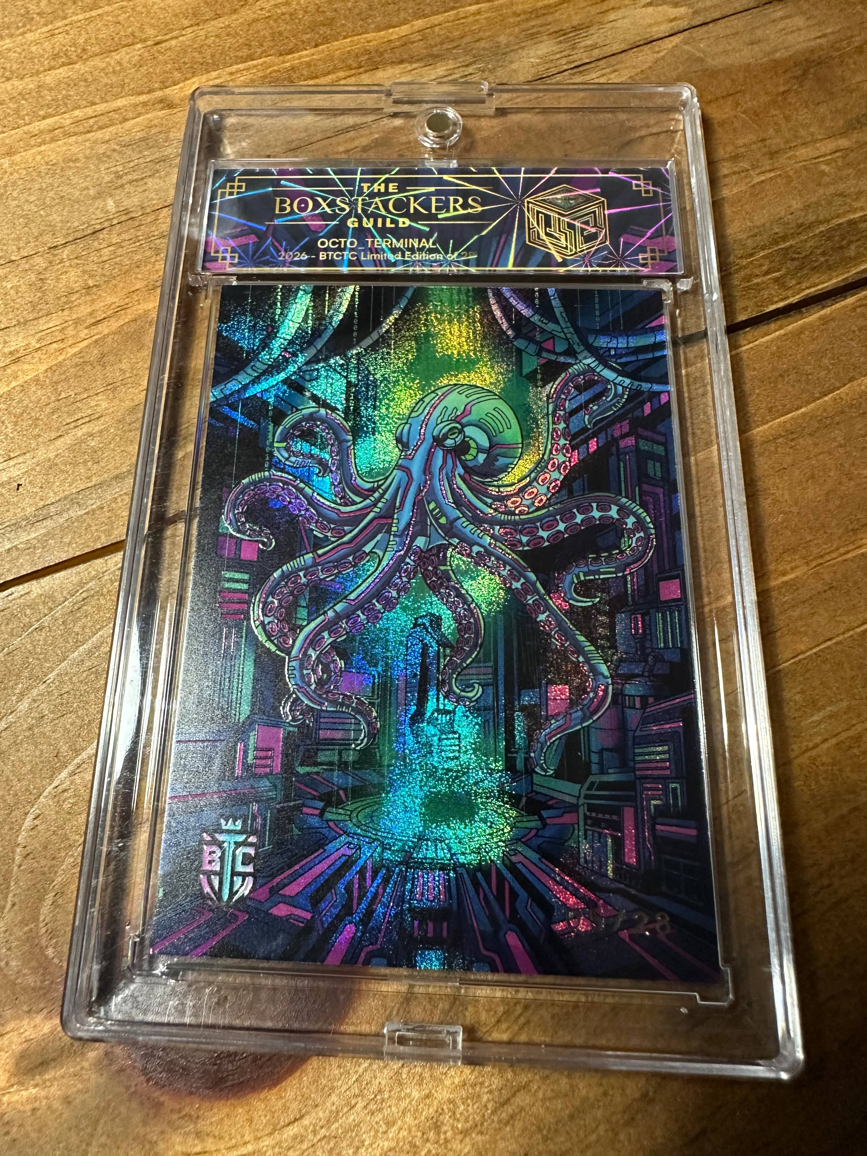 05/28 Rarity S4 Octopus Card w/ Matching 05/28 Poster