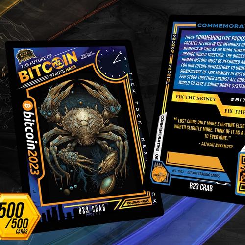 B23 Crab (#/500) - (8 Pack Break) - Break #6 PB23 Special