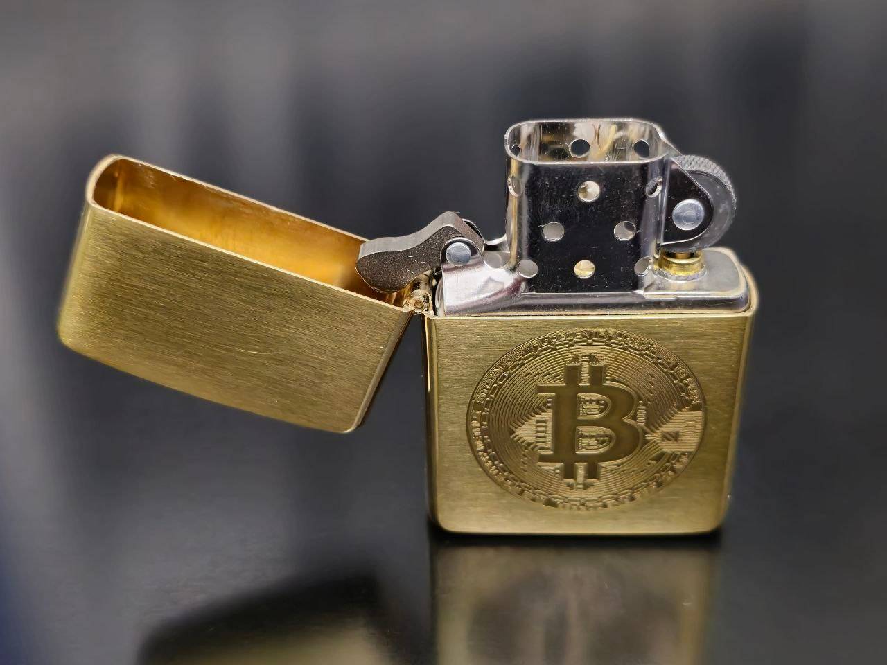 Ultra Rare Bitcoin Zippo Lighter #10/20 | Scarce City