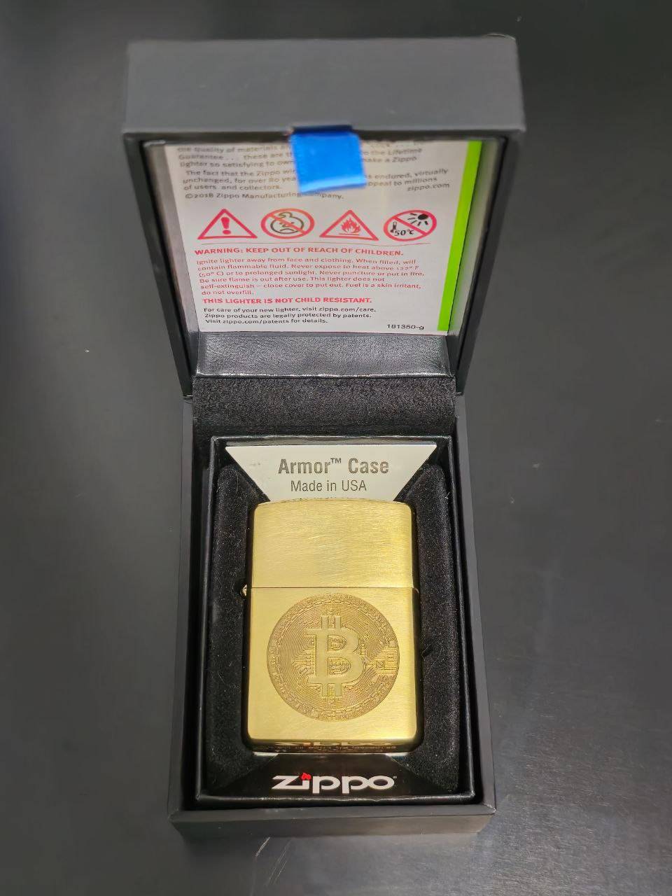 Ultra Rare Bitcoin Zippo Lighter #10/20 | Scarce City