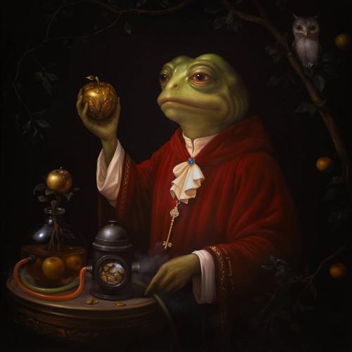 Pepeordinatus (Framed Painting & Inscription)