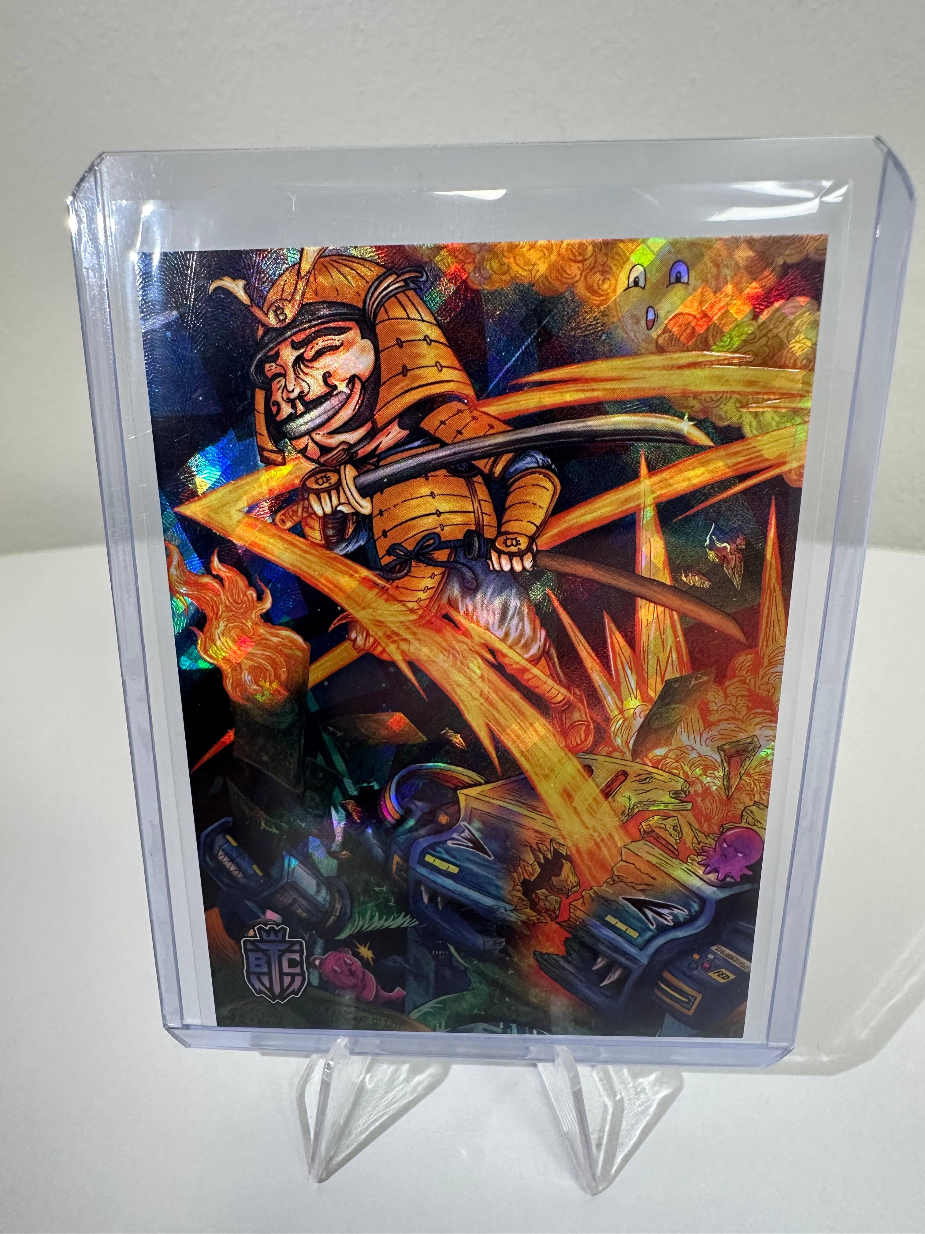 140/150 Rarity Golden Key Card Sovereign Blade Samurai