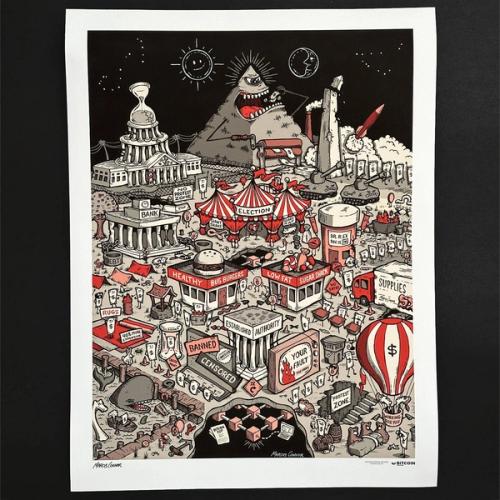 Fiat Land Customized Print