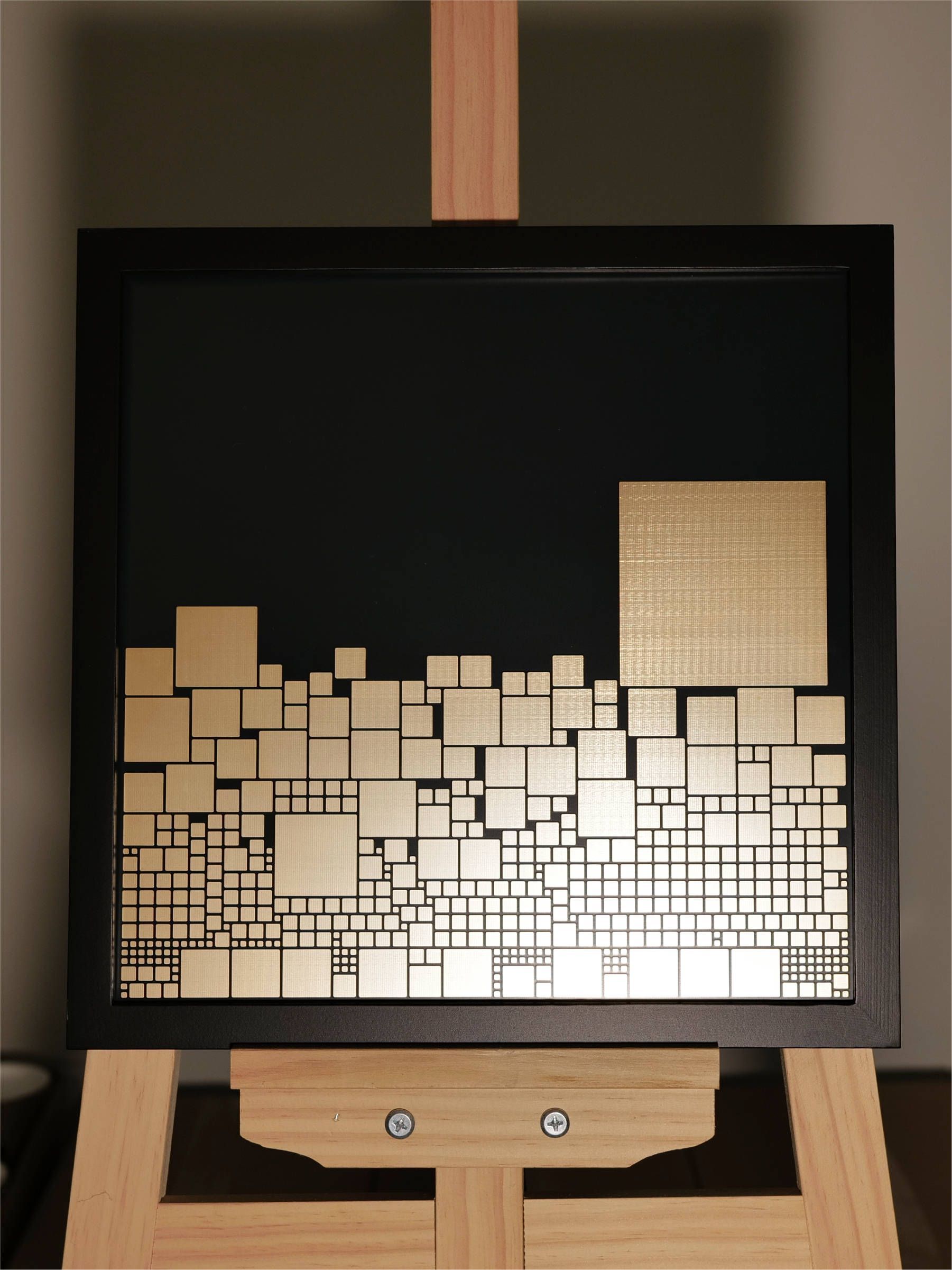 Block #317919 3/3 - 24k Gold Printed Circuit Board