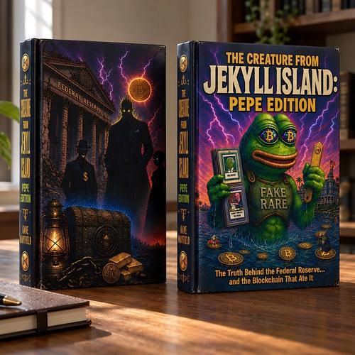 The Creature From Jekyll Island: Pepe Edition (Hardcover) *signed author copies