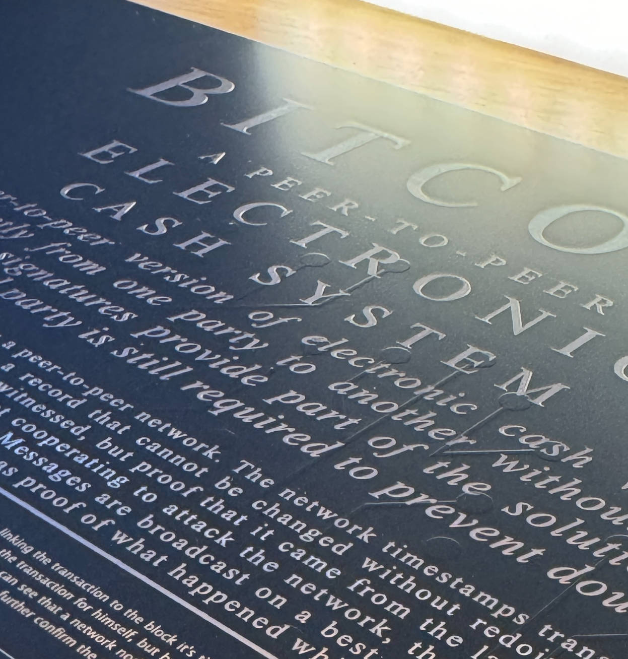 Bitcoin Whitepaper Tree | Scarce City