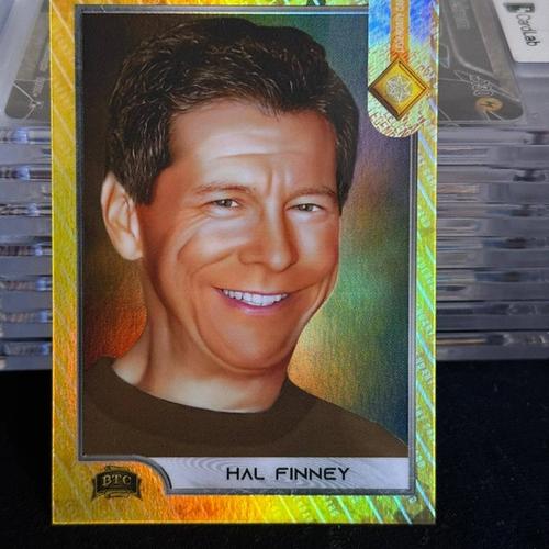 Hal Finney BTC Trading Card #007/100