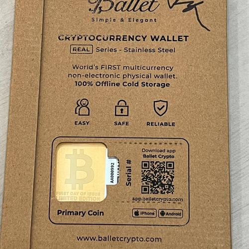 BTC Ballet Card 1st Day Release Special Edition Gold Bobby Lee Autograph