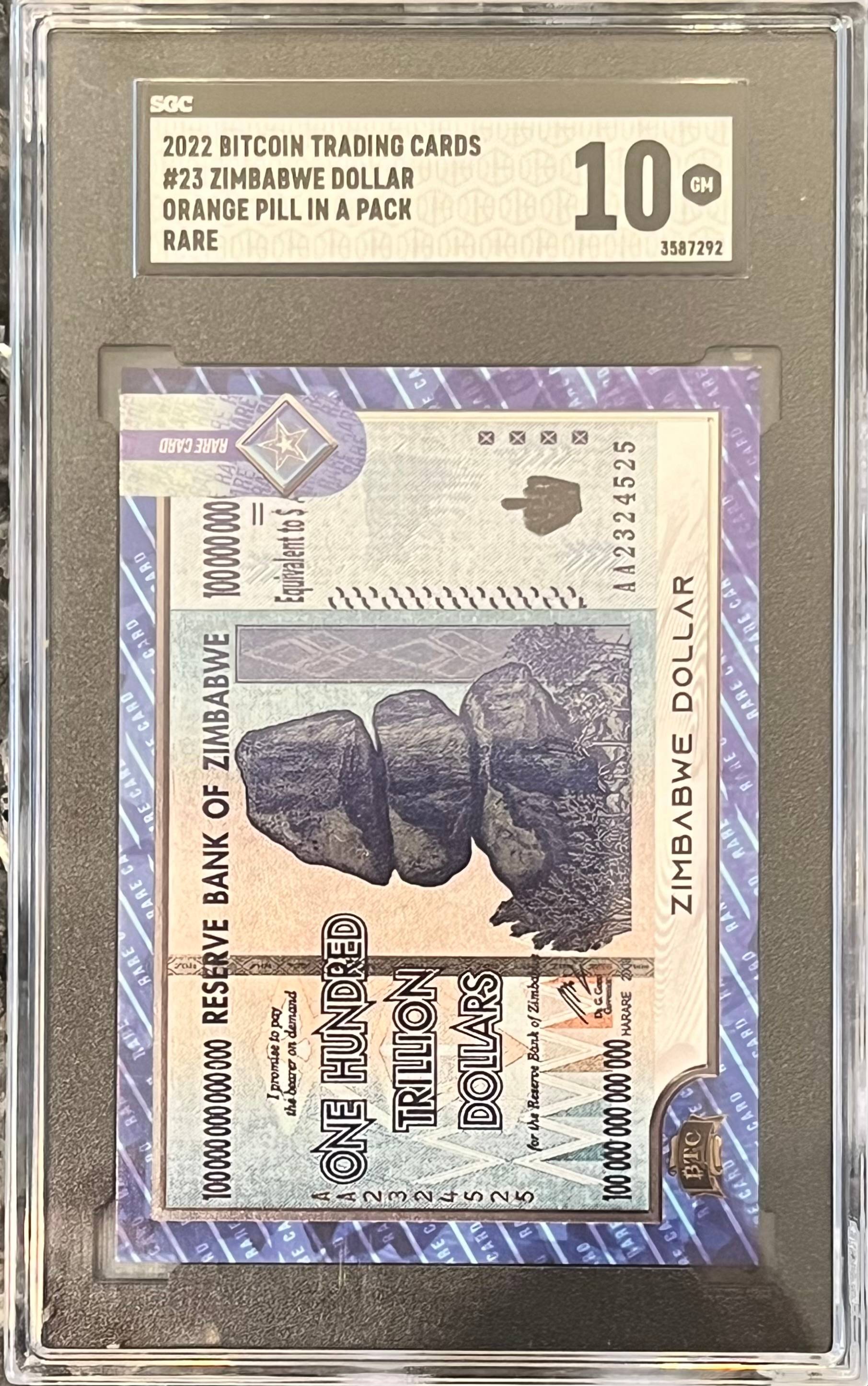 S1 Gem Mint  Zimbabwe Dollar
