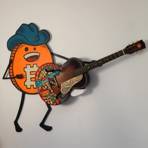 Bitcoin Guitar & Guy