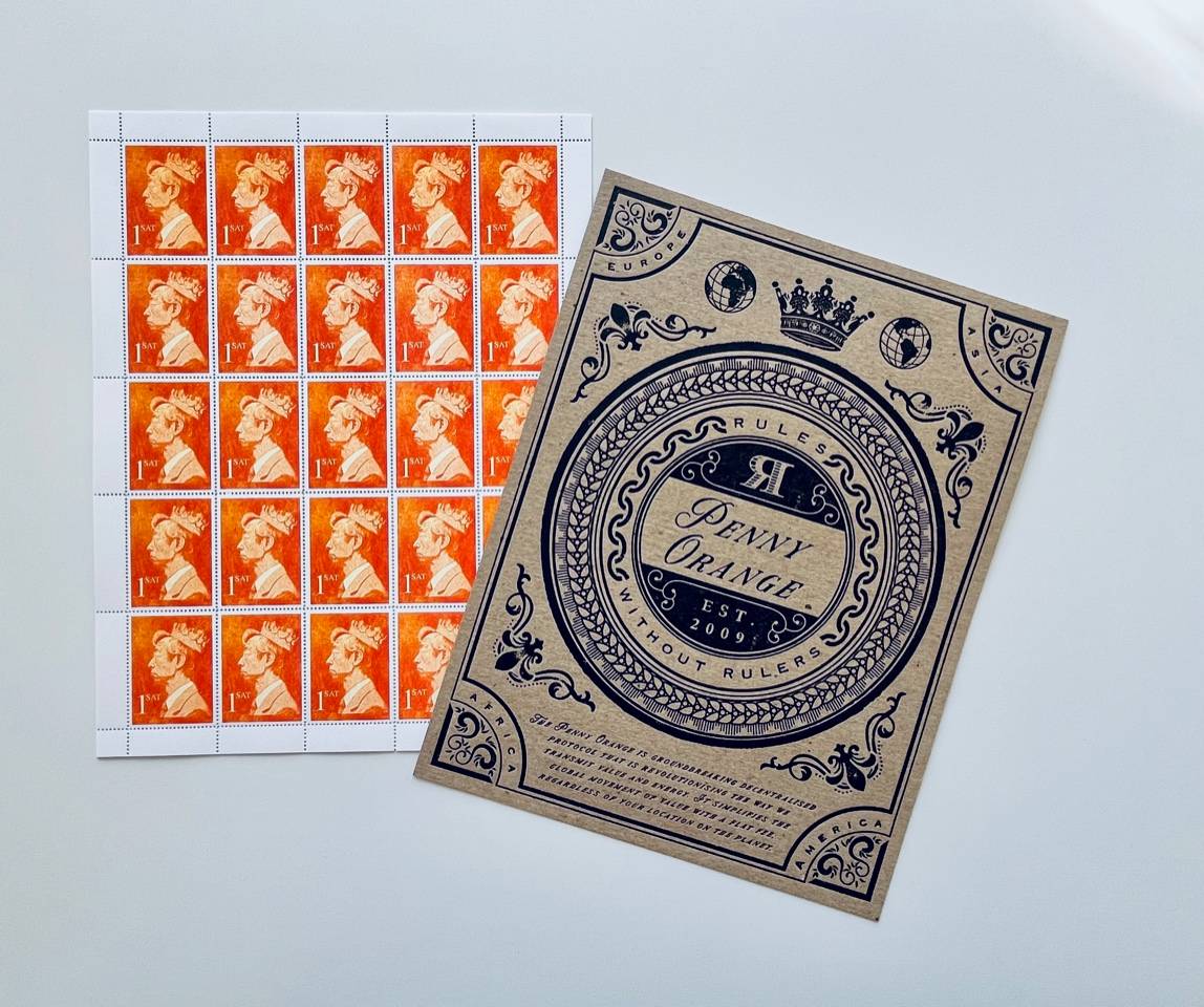 Penny Orange 25up Editions 1 - 5