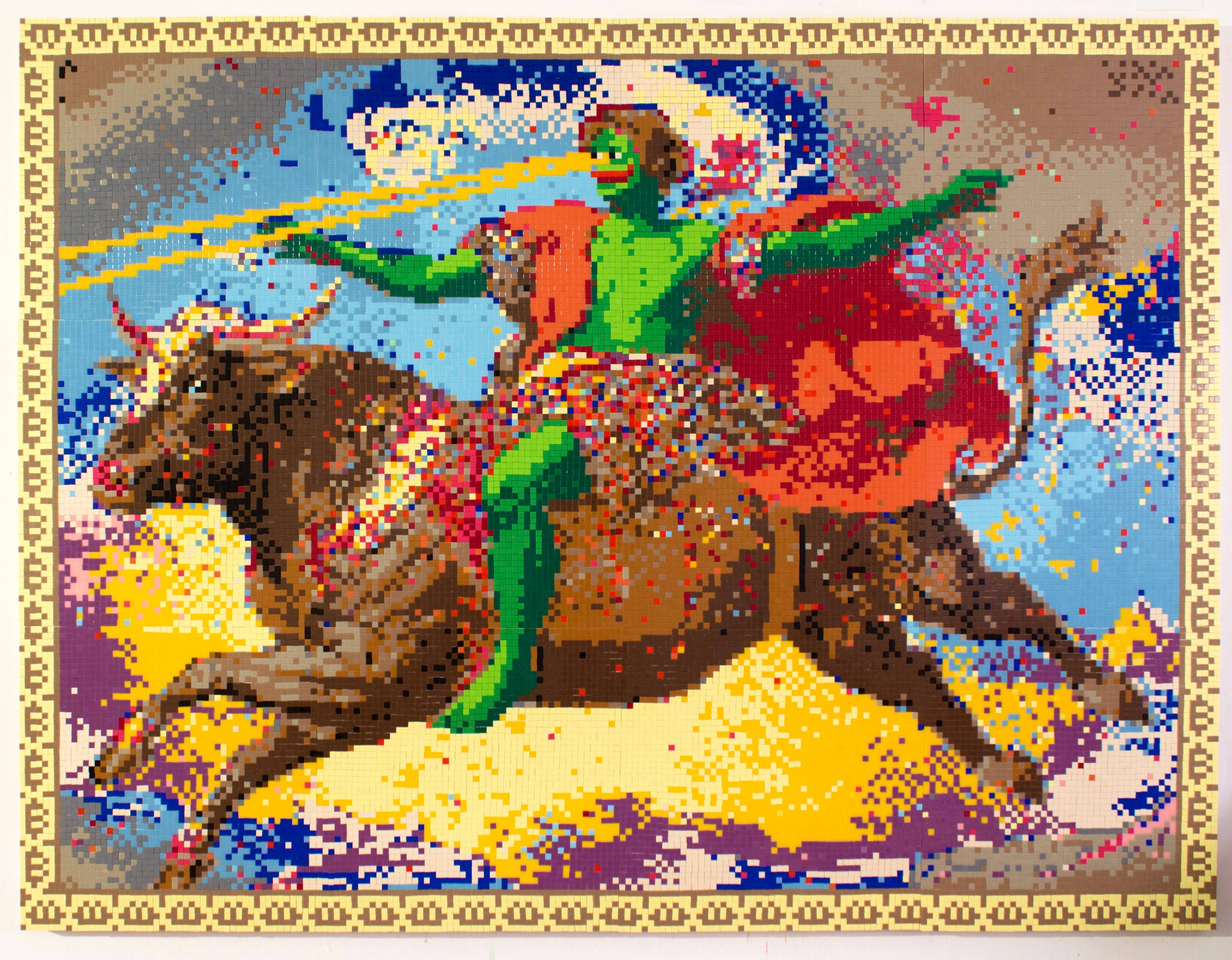KEKIUS MAXIMUS Original Pixel Mosaic painting