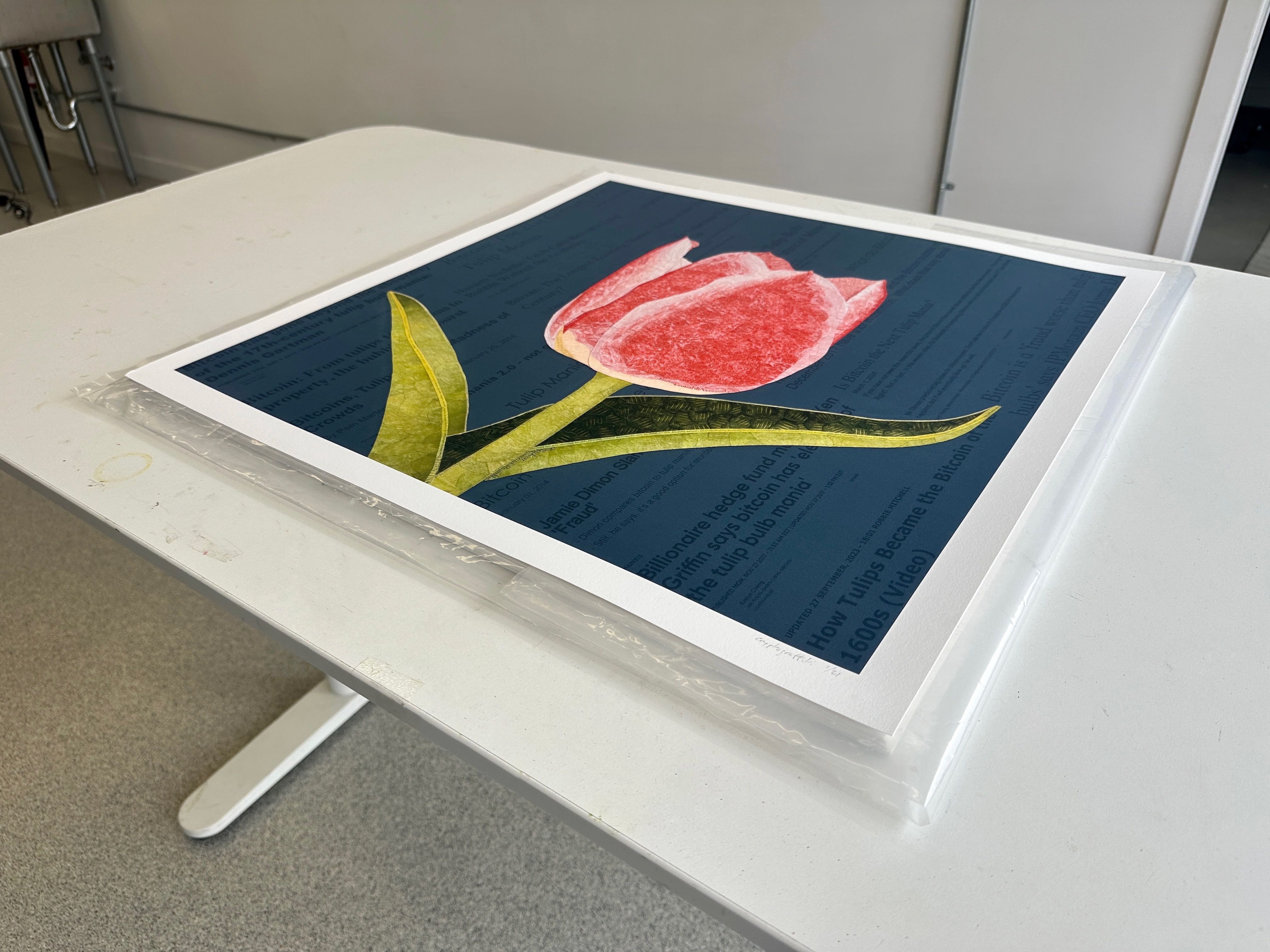 TULIP MANIA! Edition of 21 prints by cryptograffiti | Scarce City