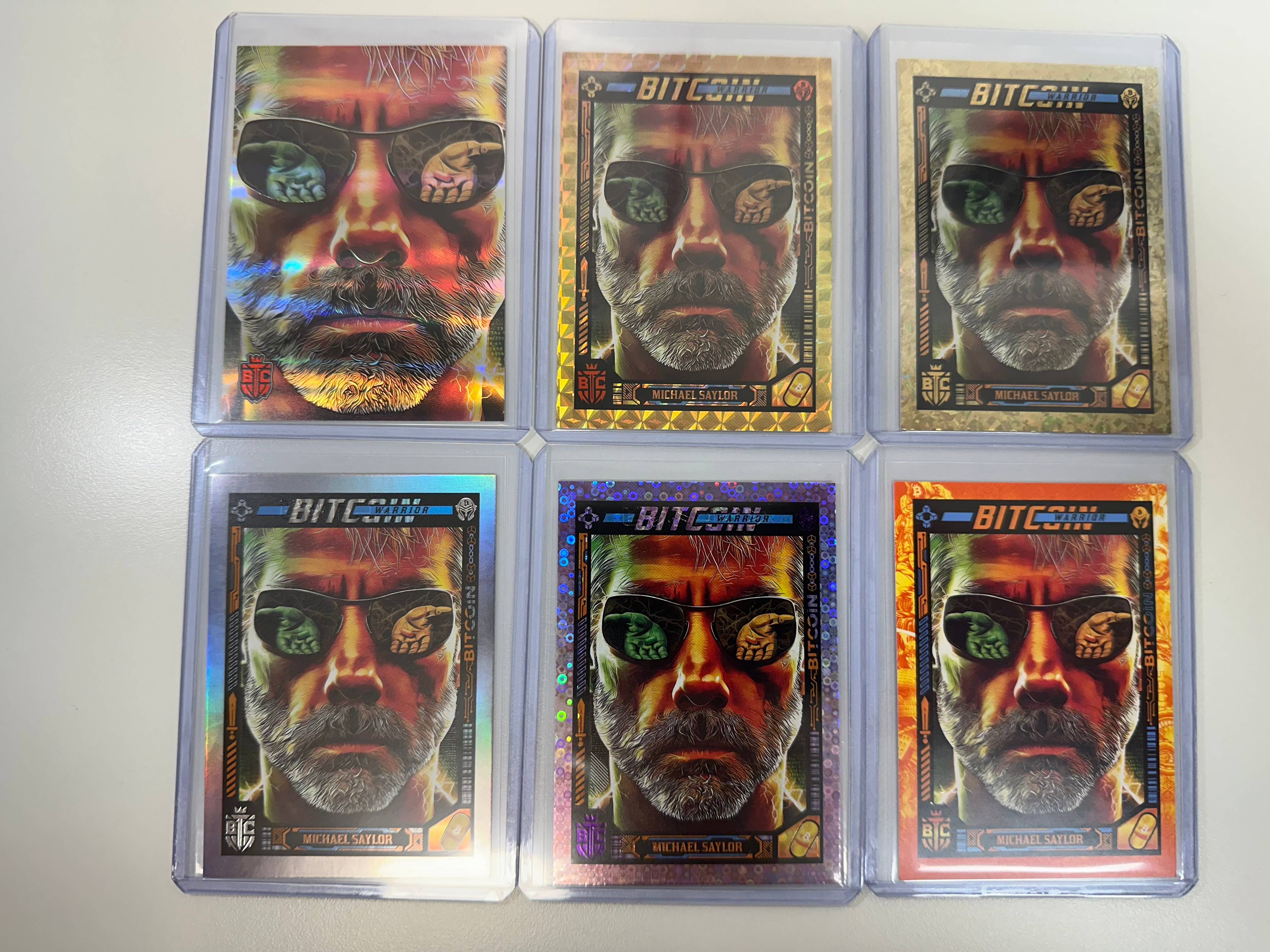 316/500 Rarity S4 Michael Saylor 6 Pack of all cards /210 thru /1000