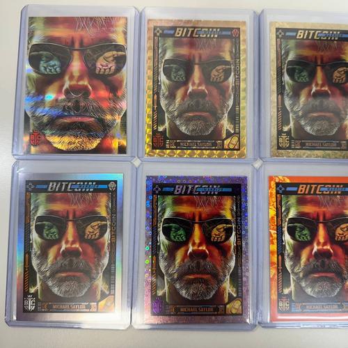316/500 Rarity S4 Michael Saylor 6 Pack of all cards /210 thru /1000